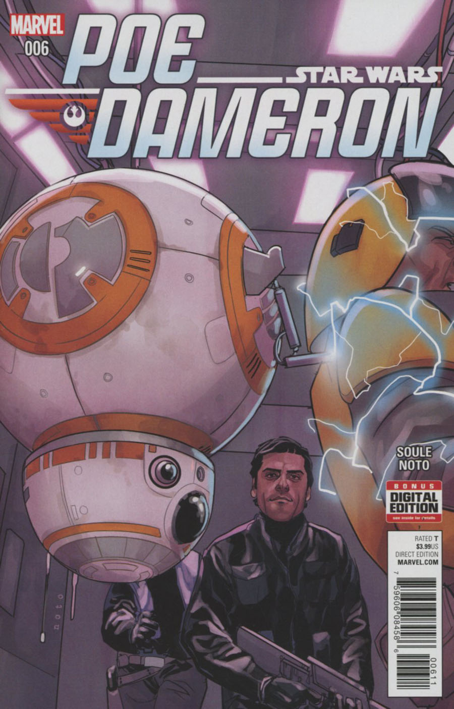 Star Wars Poe Dameron #6 Cover A Regular Phil Noto Cover