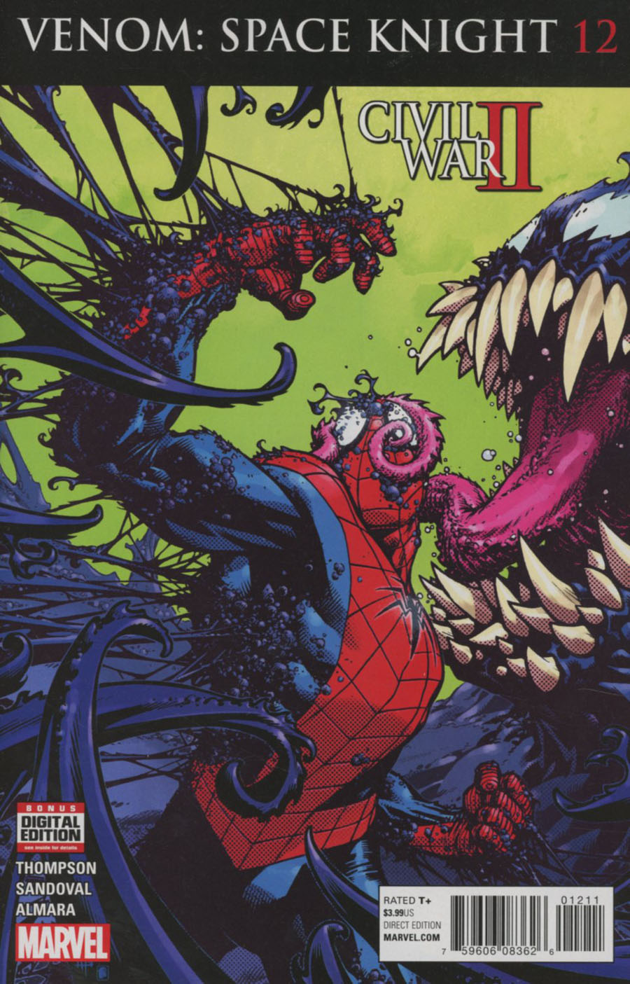 Venom Space Knight #12 (Civil War II Tie-In)