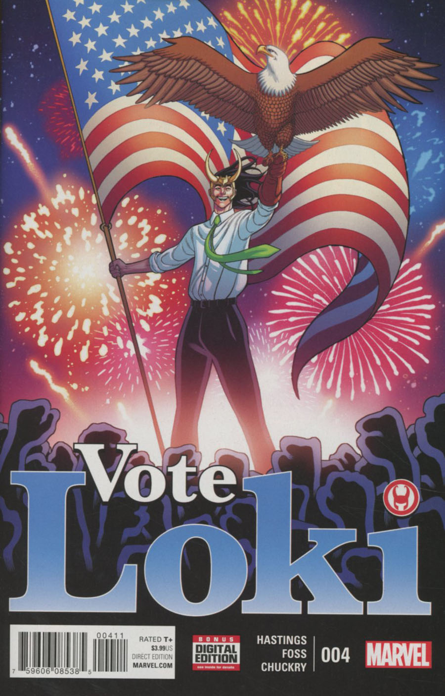 Vote Loki #4 Cover A Regular Tradd Moore Cover