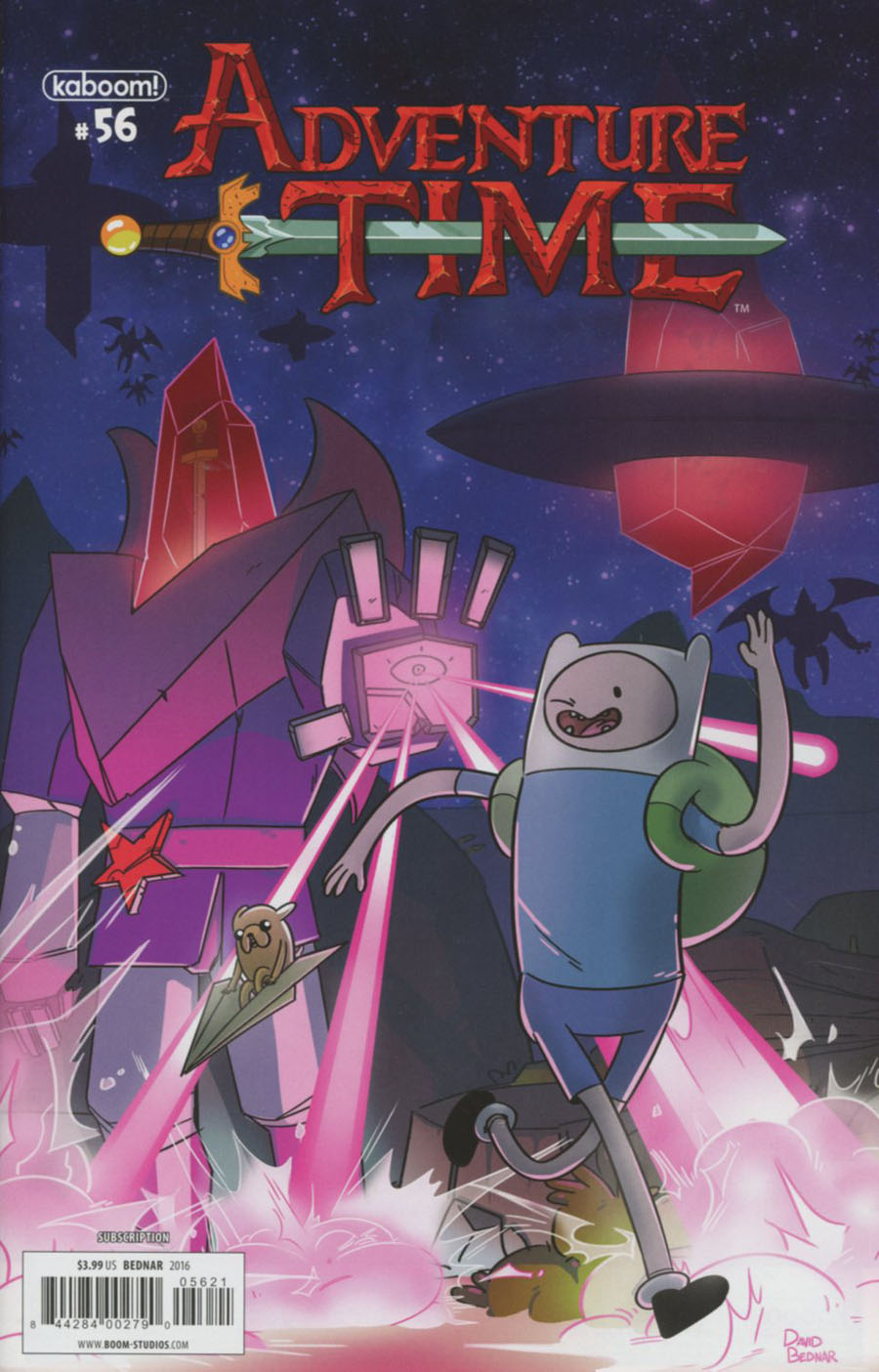 Adventure Time #56 Cover B Variant David Bendar Subscription Cover