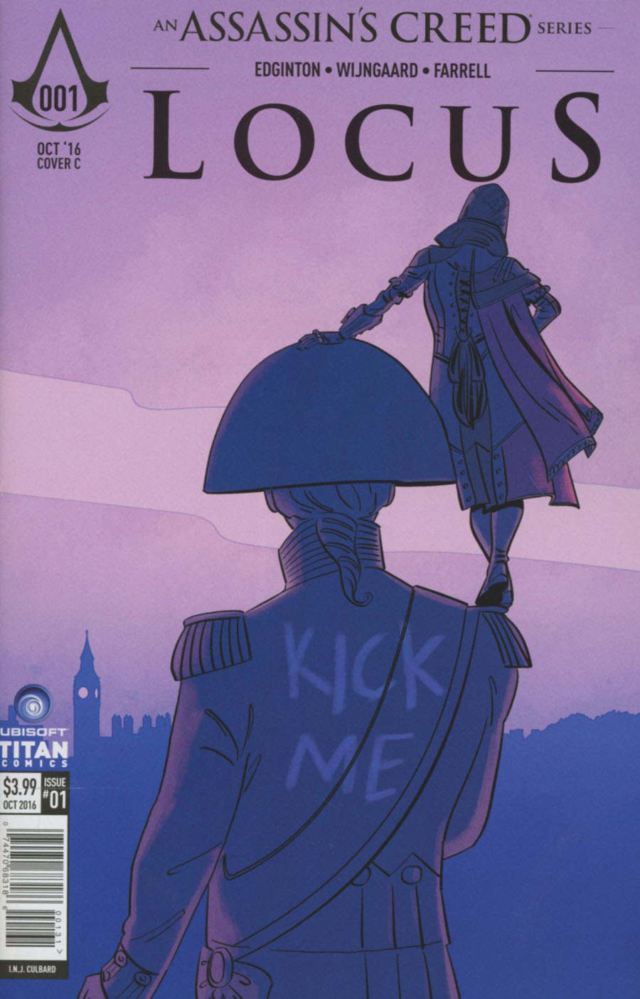 Assassins Creed Locus #1 Cover C Variant Ian Culbard Cover