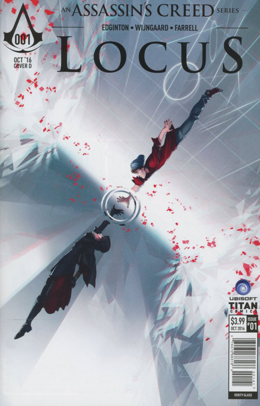 Assassins Creed Locus #1 Cover D Variant Verity Glass Cover