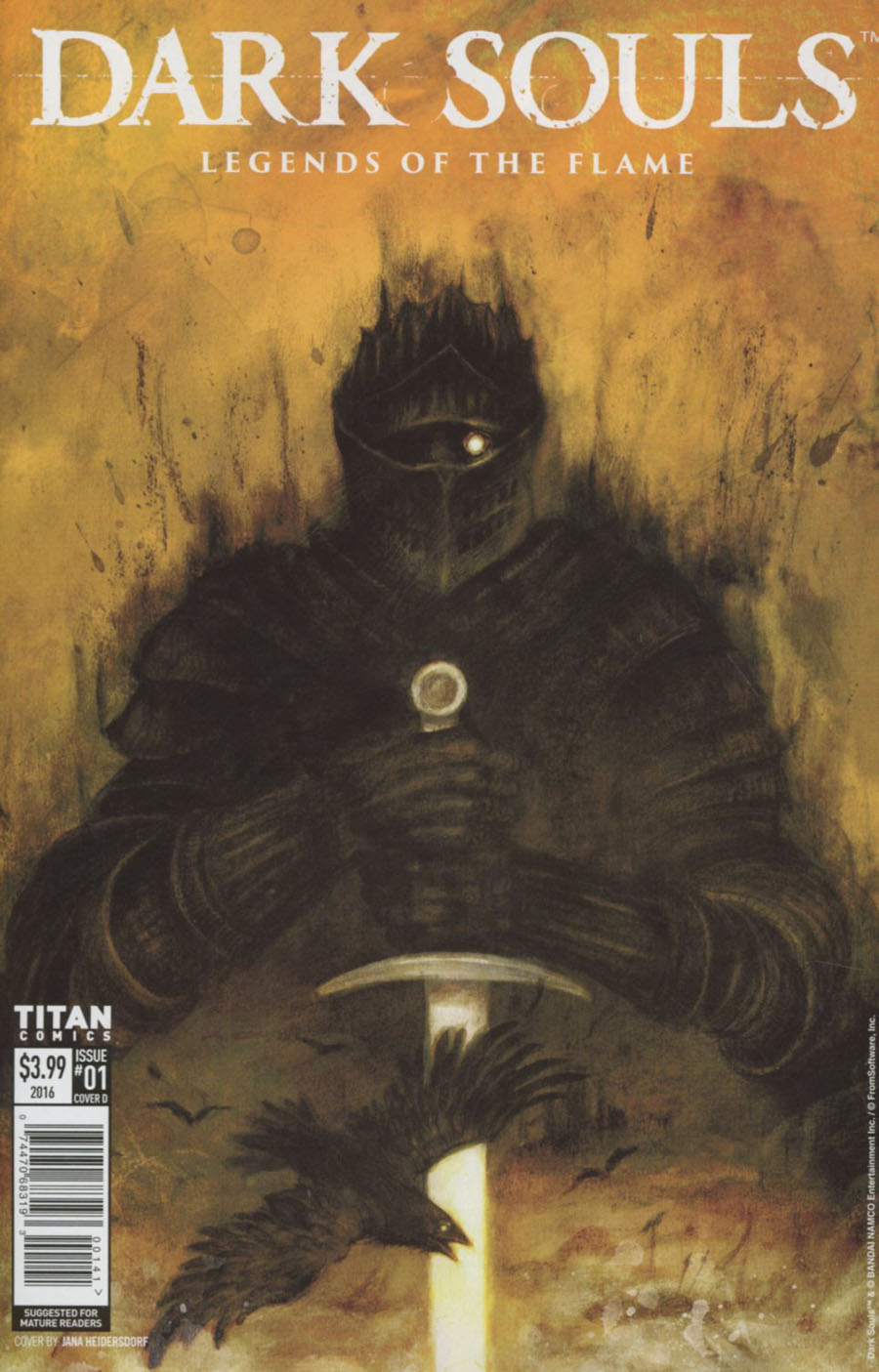 Dark Souls Legends Of The Flame #1 Cover D Variant Jana Heidersdorf Cover