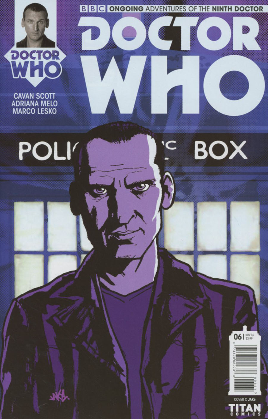 Doctor Who 9th Doctor Vol 2 #6 Cover C Variant Jake Cover