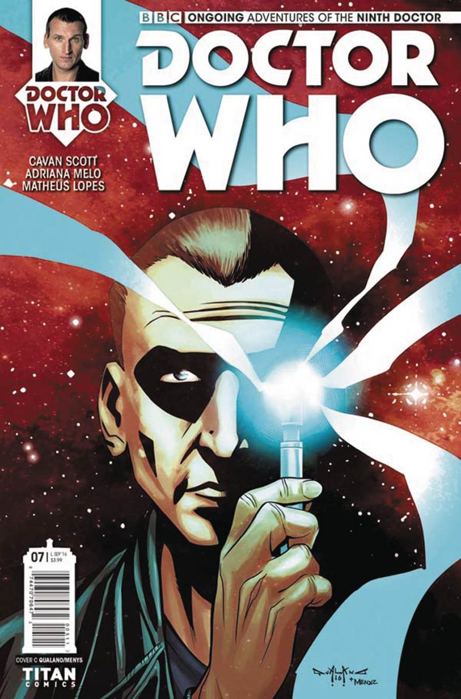 Doctor Who 9th Doctor Vol 2 #7 Cover C Variant Pasquale Qualano Cover