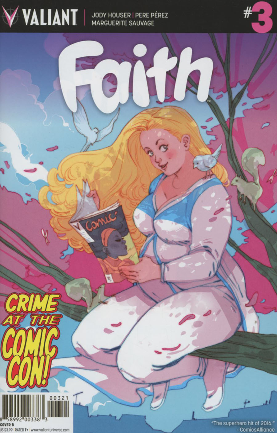 Faith (Valiant Entertainment) Vol 2 #3 Cover B Variant Marguerite Sauvage Cover