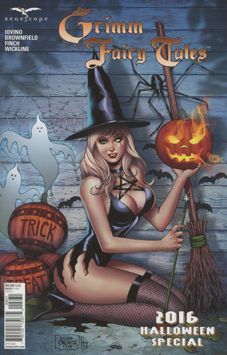 Grimm Fairy Tales Halloween Special 2016 Cover C Noah Salonga