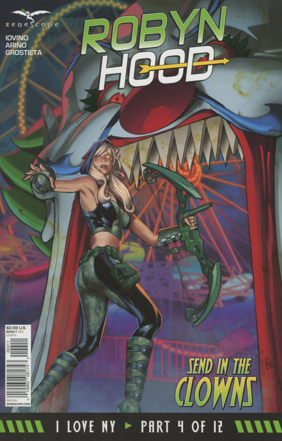 Grimm Fairy Tales Presents Robyn Hood I Love NY #4 Cover A Salvatore Cuffari