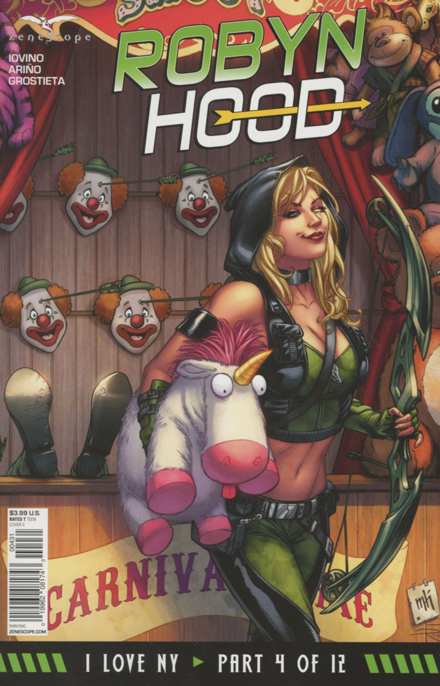 Grimm Fairy Tales Presents Robyn Hood I Love NY #4 Cover C Mike Krome