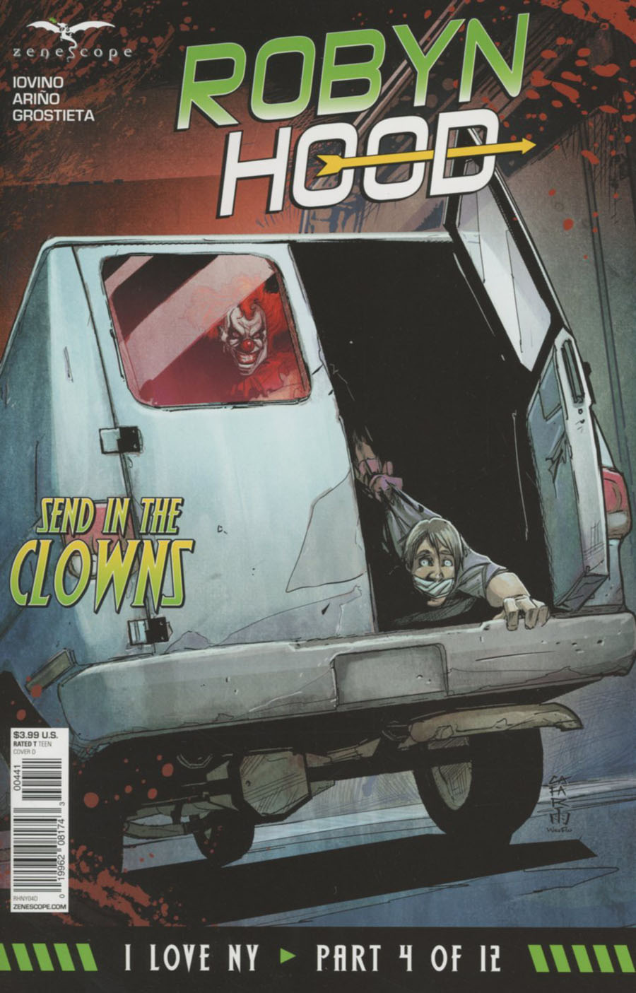 Grimm Fairy Tales Presents Robyn Hood I Love NY #4 Cover D Giuseppe Cafaro