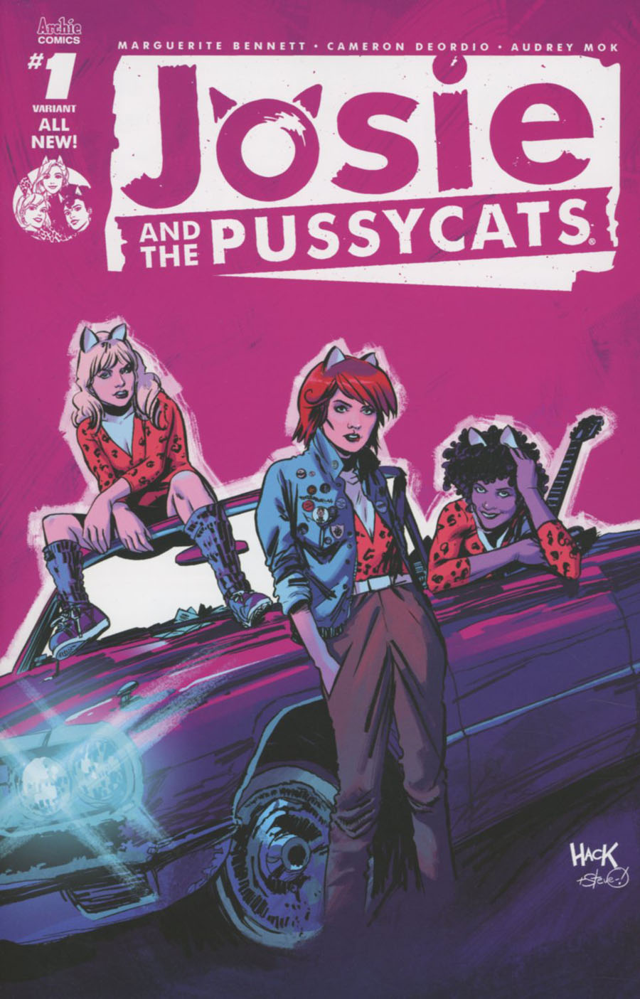 Josie And The Pussycats Vol 2 #1 Cover F Variant Robert Hack Cover