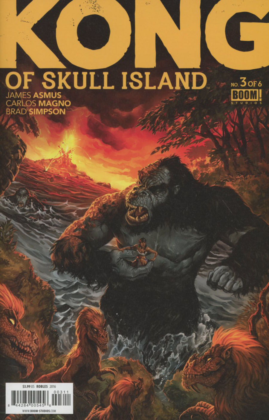 Kong Of Skull Island #3 Cover A Regular Nick Robles Cover