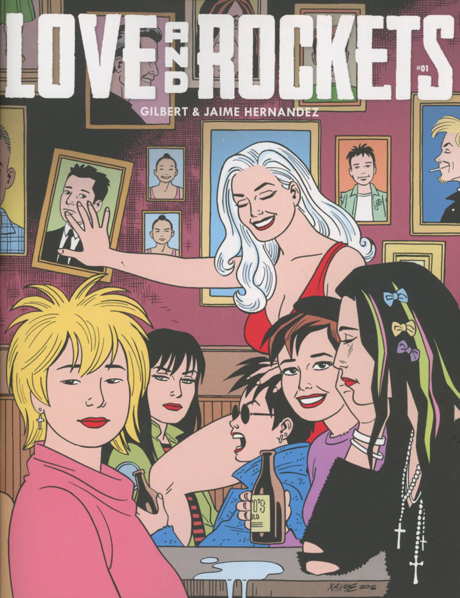 Love and Rockets! Cover to Cover! A Walkthrough of All The Covers From the  First Volume! 