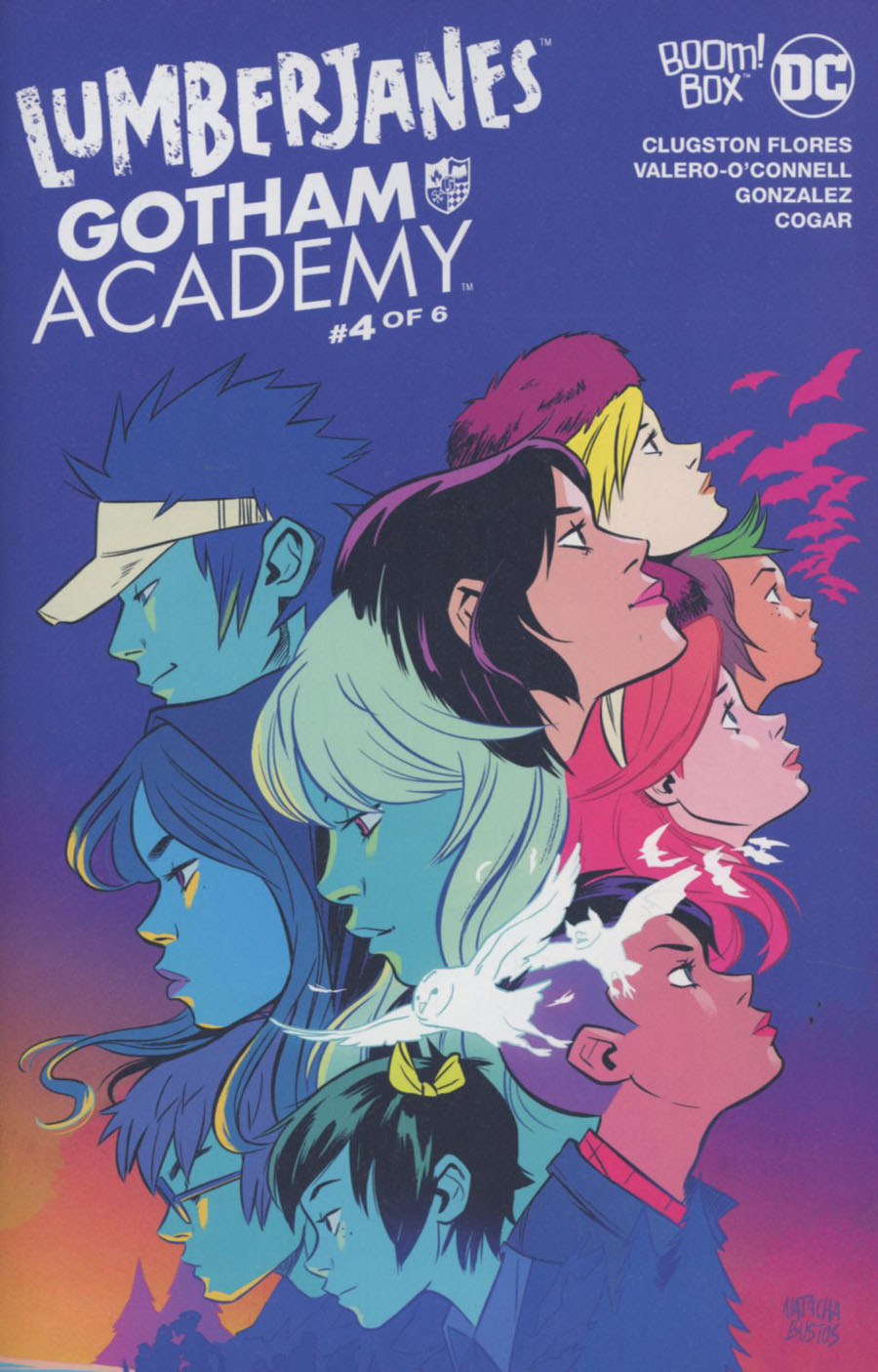 Lumberjanes Gotham Academy #4 Cover A Regular Natacha Bustos Cover