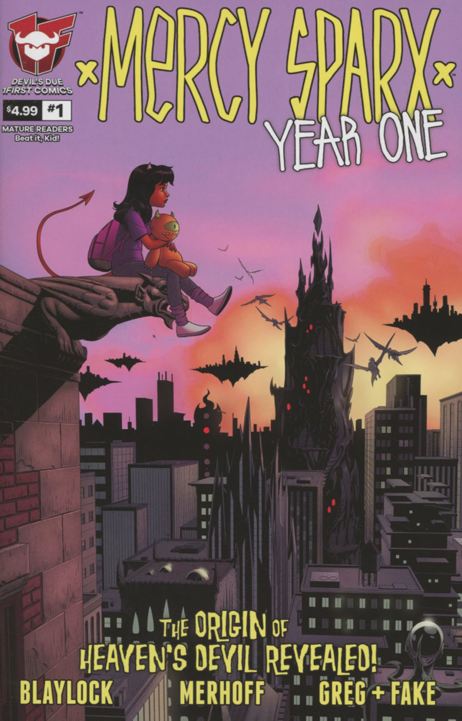 Mercy Sparx Year One #1 Cover A Regular Matt Merhoff Cover