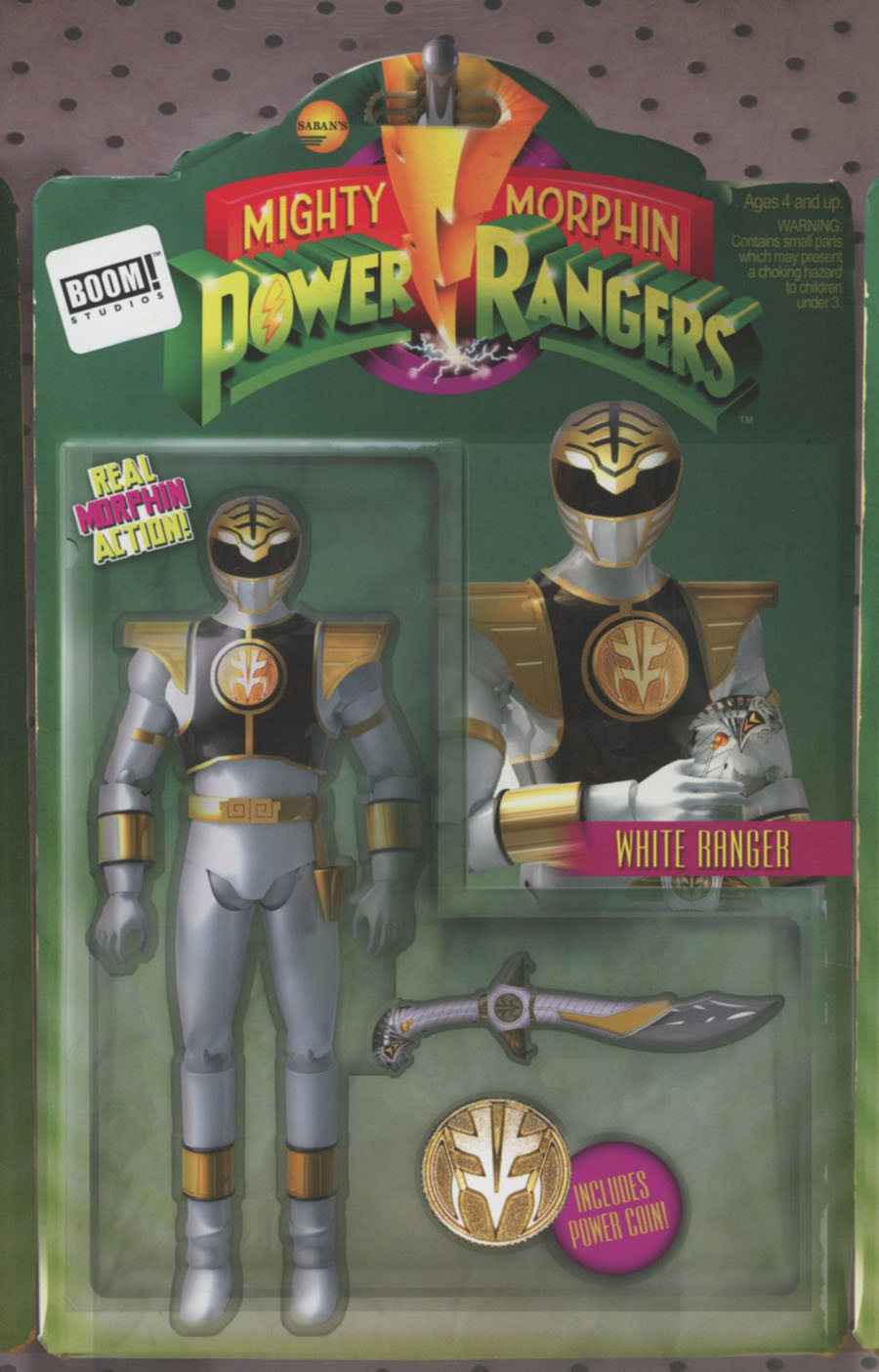 Mighty Morphin Power Rangers (BOOM Studios) #7 Cover B Variant David Ryan Robinson Action Figure Cover