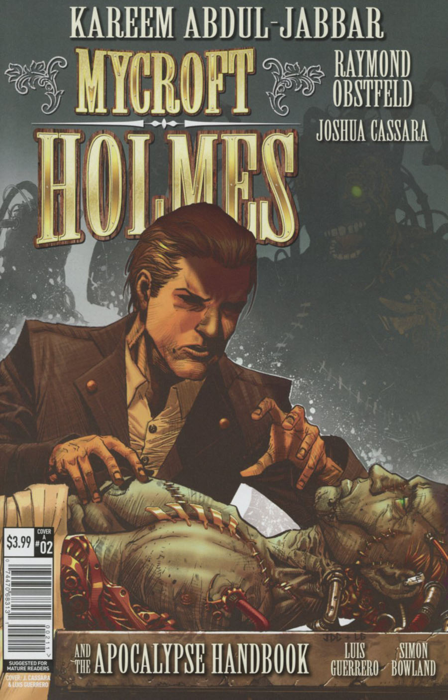 Mycroft Holmes And The Apocalypse Handbook #2 Cover A Regular Josh Cassara & Luis Guerrero Cover