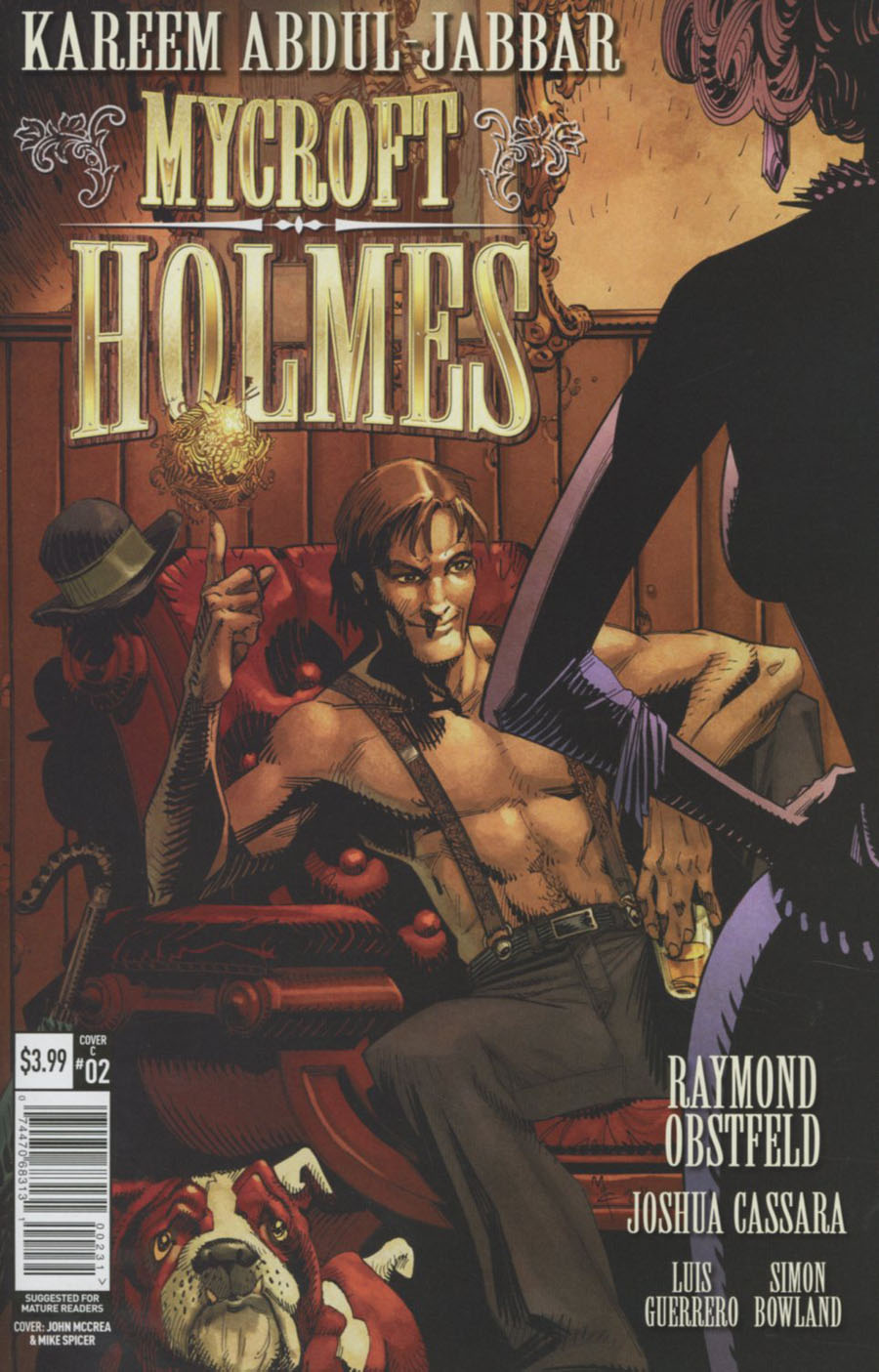 Mycroft Holmes And The Apocalypse Handbook #2 Cover C Variant John McCrea Cover