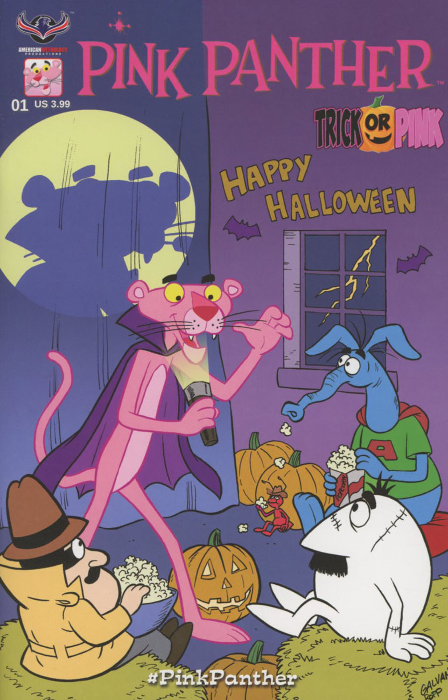 Pink Panther Trick Or Pink #1 Cover A Regular Bill Galvan Cover