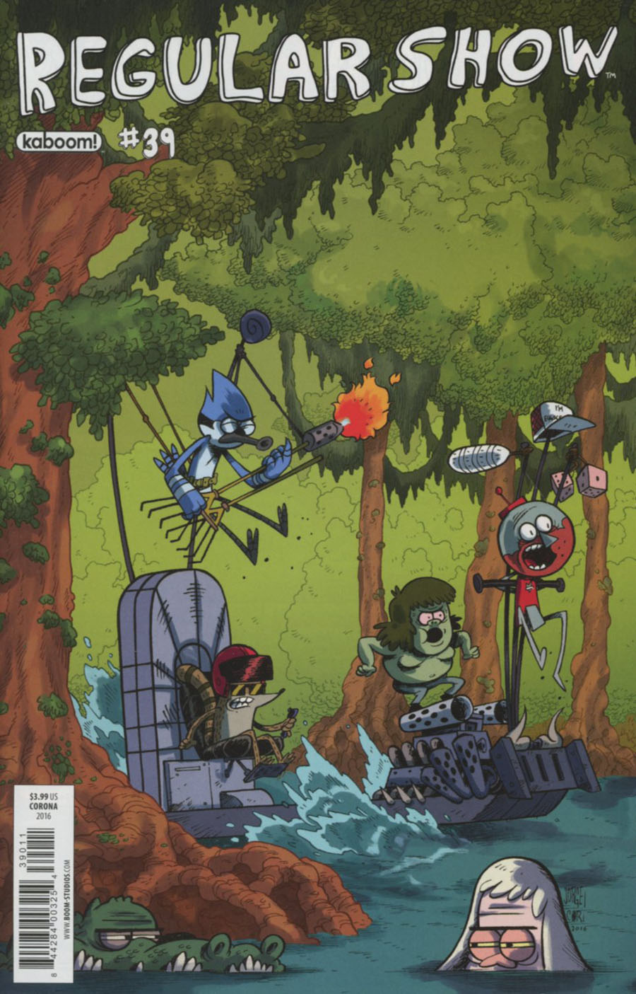 Regular Show #39 Cover A Regular Jorge Corona Cover