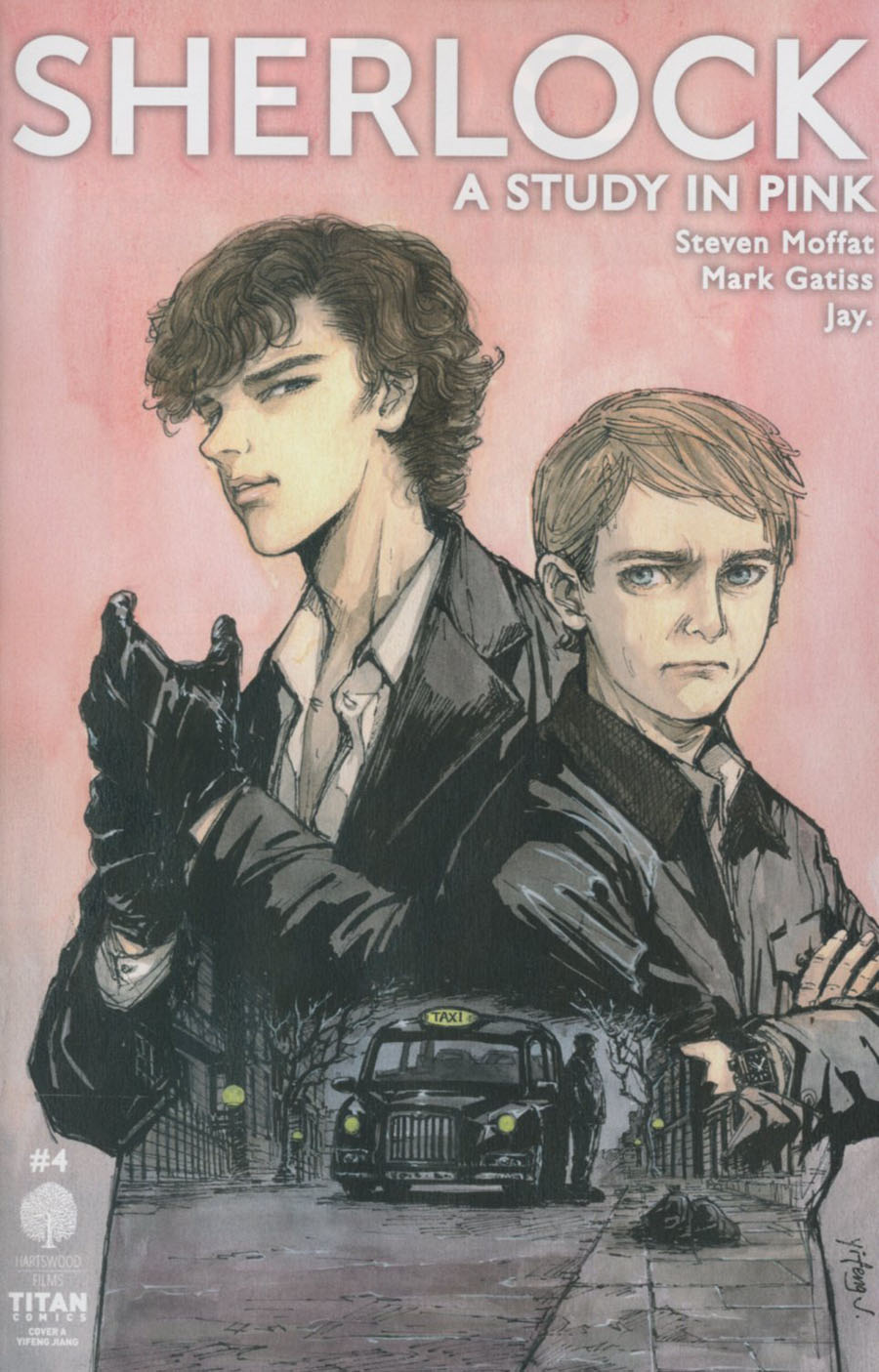 Sherlock A Study In Pink #4 Cover A Regular Yifeng Jiang Cover