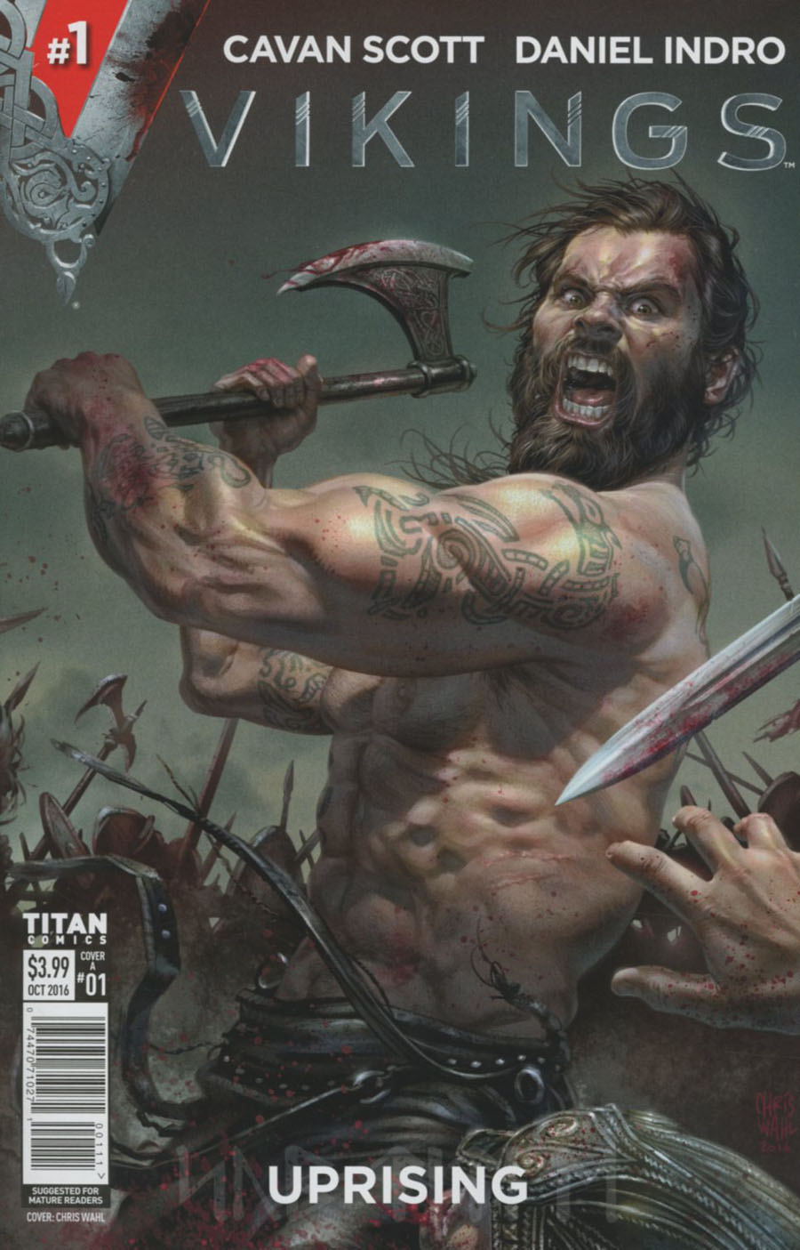 Vikings Uprising #1 Cover A Regular Chris Wahl Cover