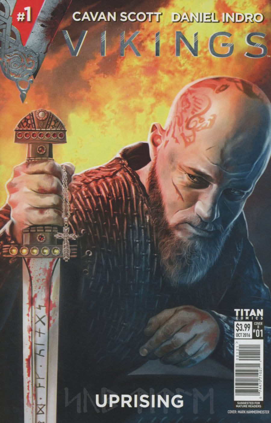 Vikings Uprising #1 Cover B Variant Mark Hammermeister Cover