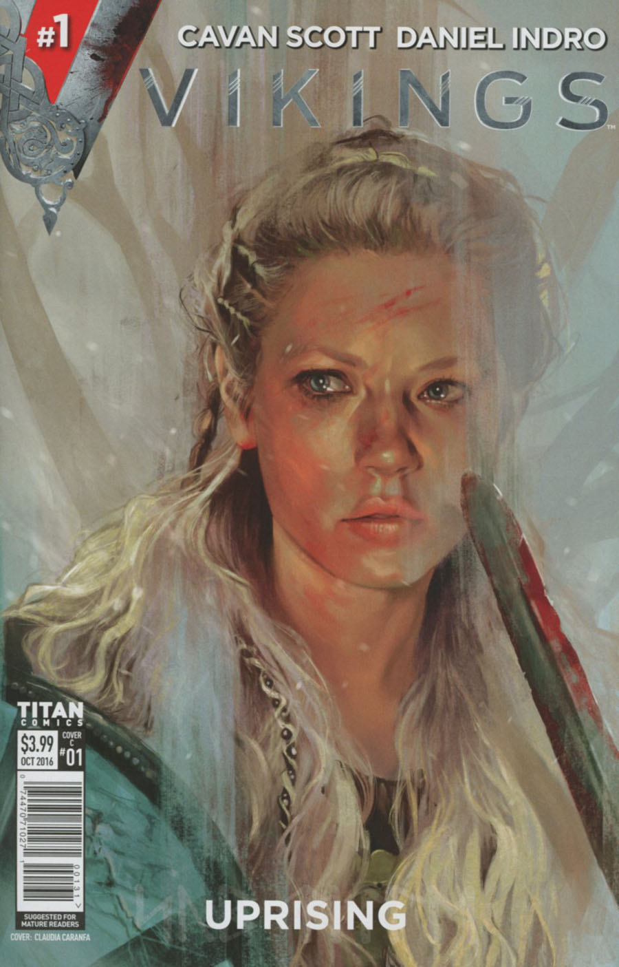 Vikings Uprising #1 Cover C Variant Claudia Caranfa Cover