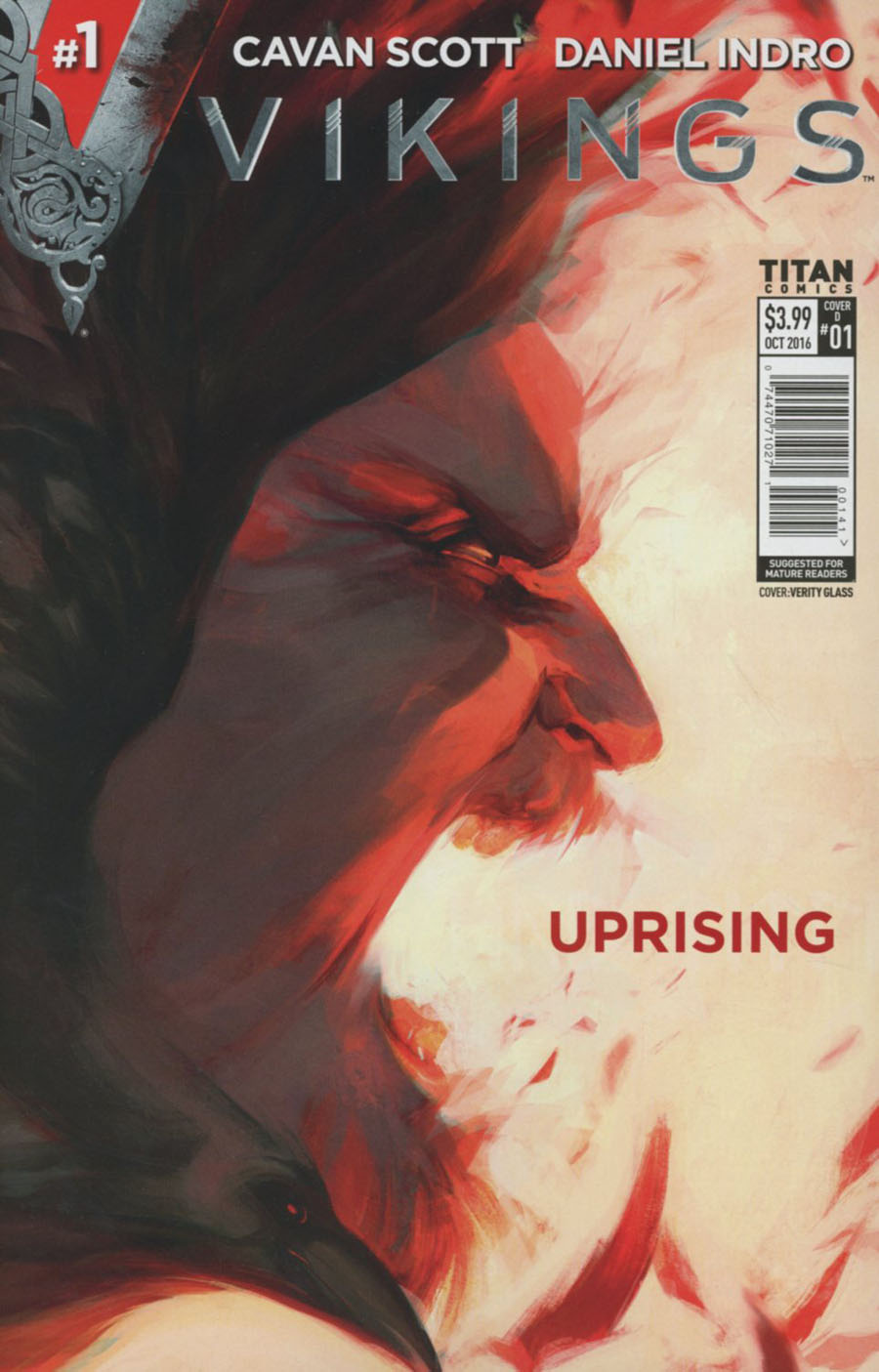 Vikings Uprising #1 Cover D Variant Verity Glass Cover