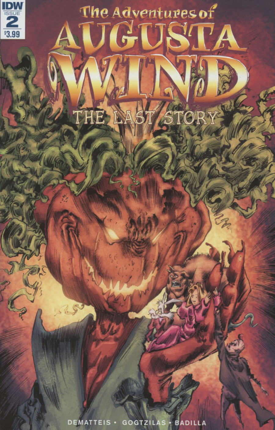 Adventures Of Augusta Wind Vol 2 Last Story #2 Cover A Regular Vassilis Gogtzilas Cover