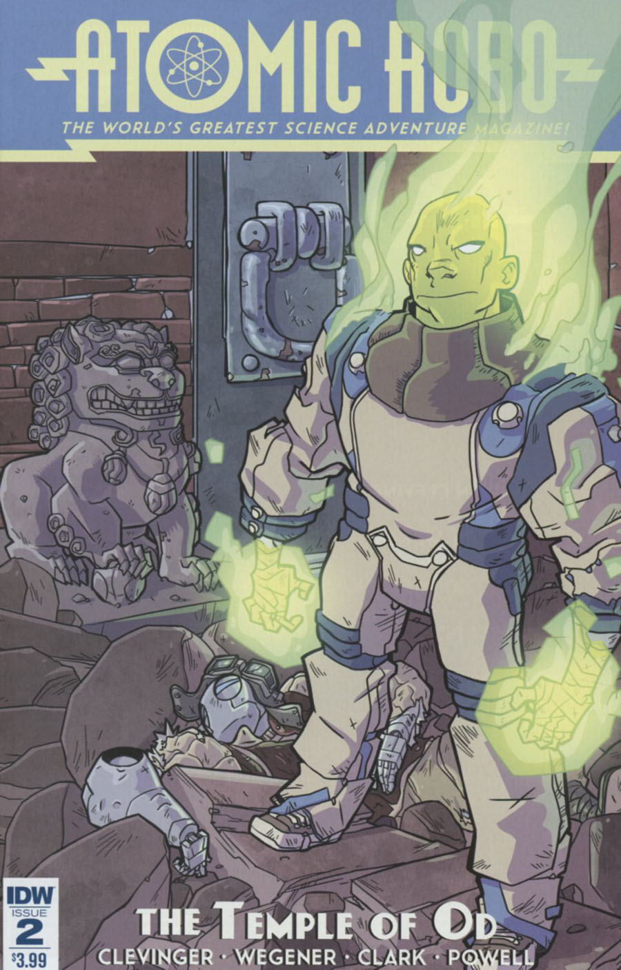 Atomic Robo And The Temple Of Od #2 Cover A Regular Scott Wegener Cover