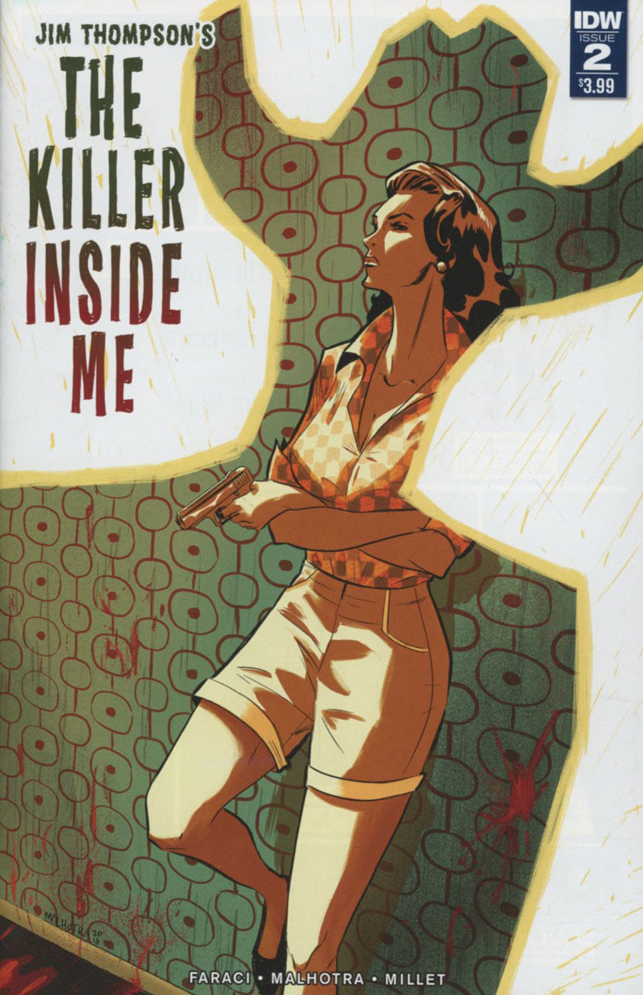 Jim Thompsons Killer Inside Me #2 Cover A 1st Ptg Regular Vic Malhotra Cover