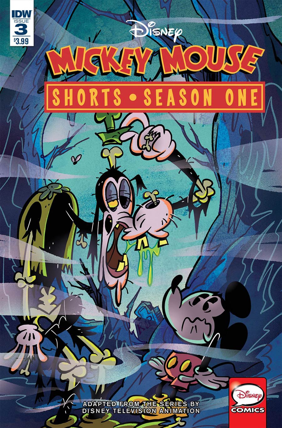 Mickey Mouse Shorts Season 1 #3 Cover A Regular Andy Suriano Cover