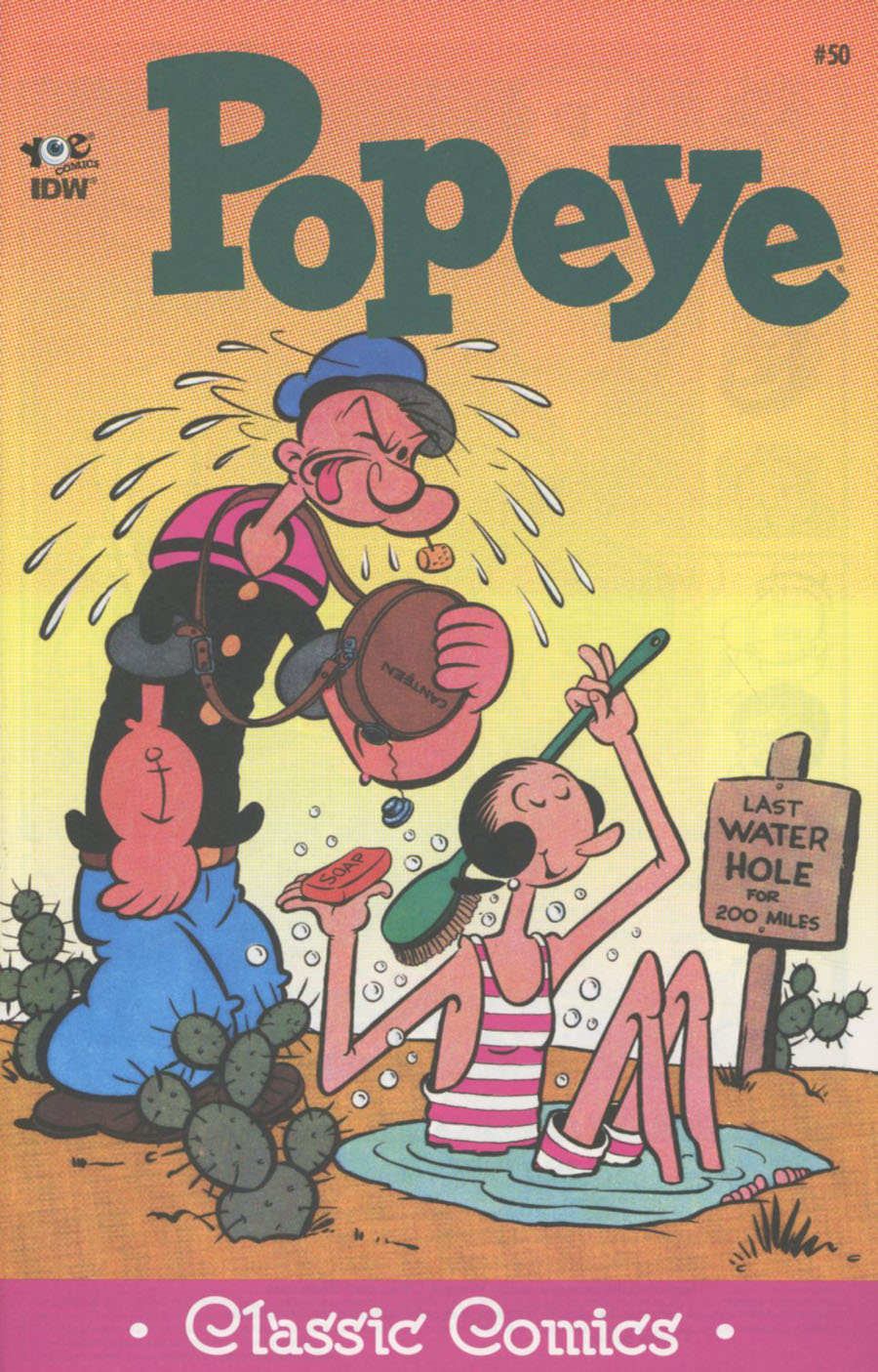 Classic Popeye #50 Cover A Regular Bud Sagendorf Cover