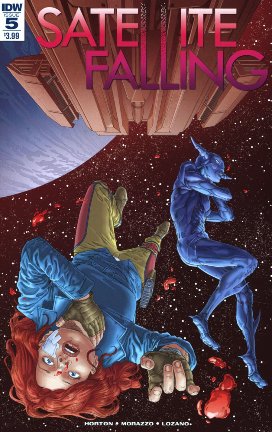 Satellite Falling #5 Cover A Regular Stephen Thompson Cover