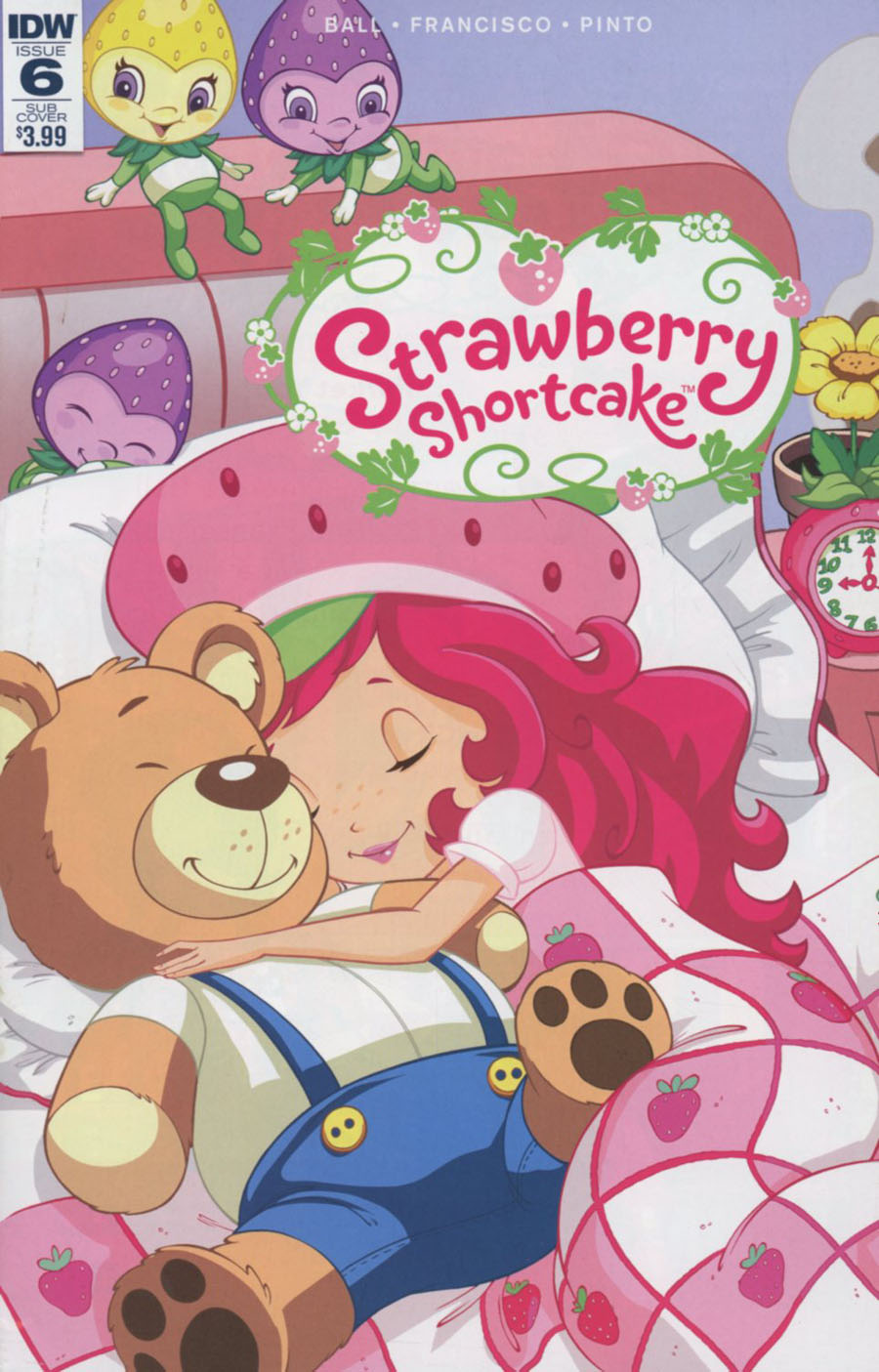 Strawberry Shortcake Vol 3 #6 Cover B Variant Tina Francisco Subscription Cover