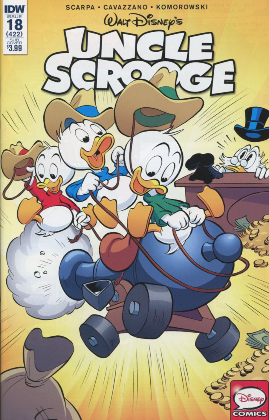 Uncle Scrooge Vol 2 #18 Cover B Variant Ulrich Schroeder Subscription Cover
