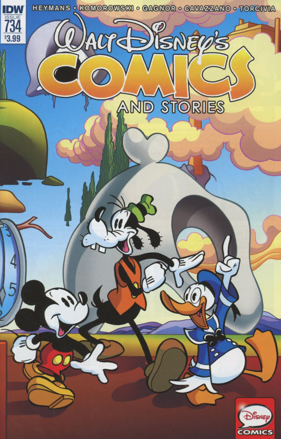 Walt Disneys Comics & Stories #734 Cover A Regular Giorgio Cavazzano Cover