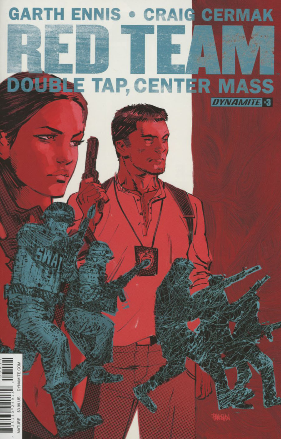 Garth Ennis Red Team Double Tap Center Mass #3