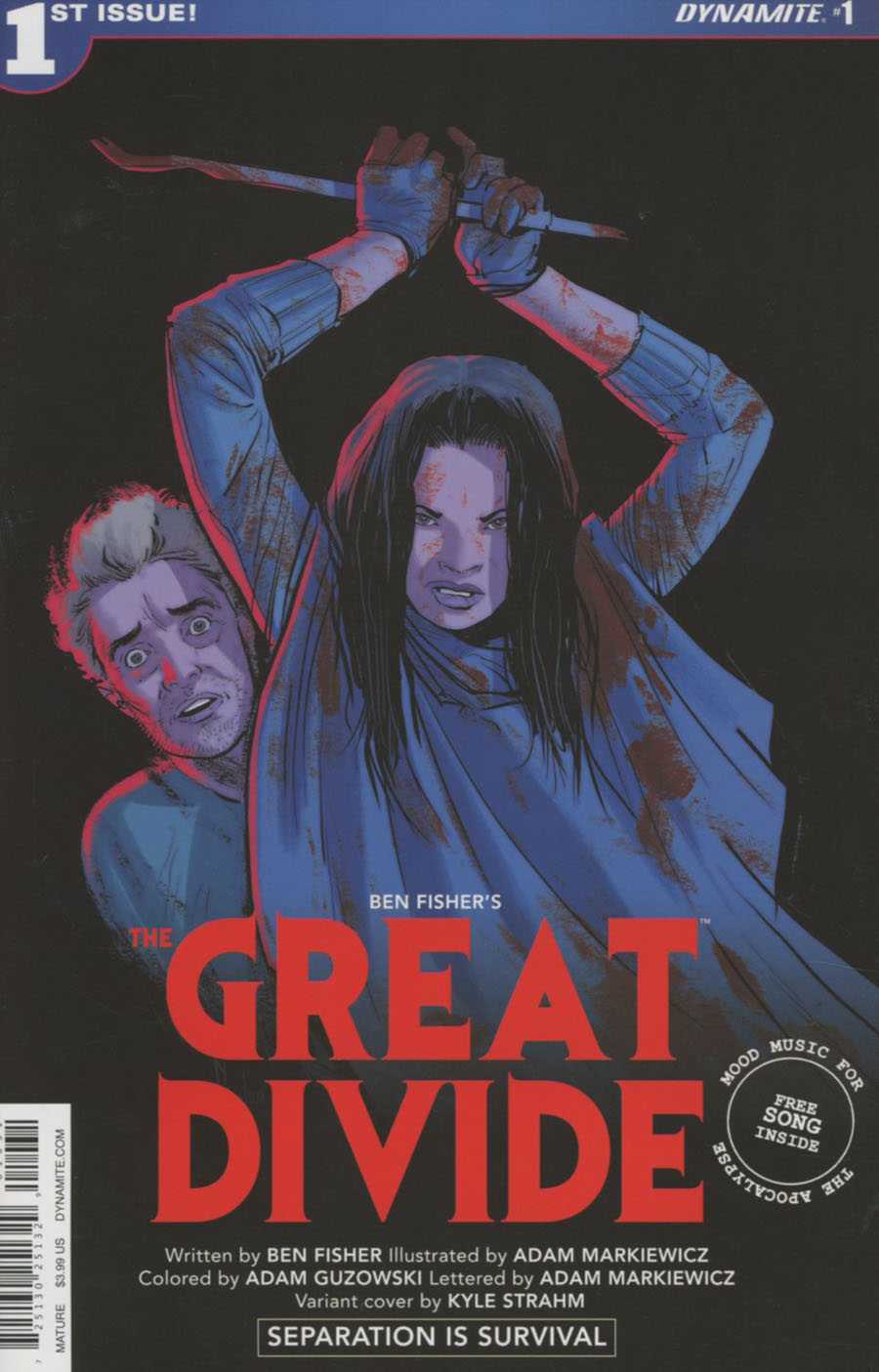 Great Divide #1 Cover C Variant Kyle Strahm Homage Cover