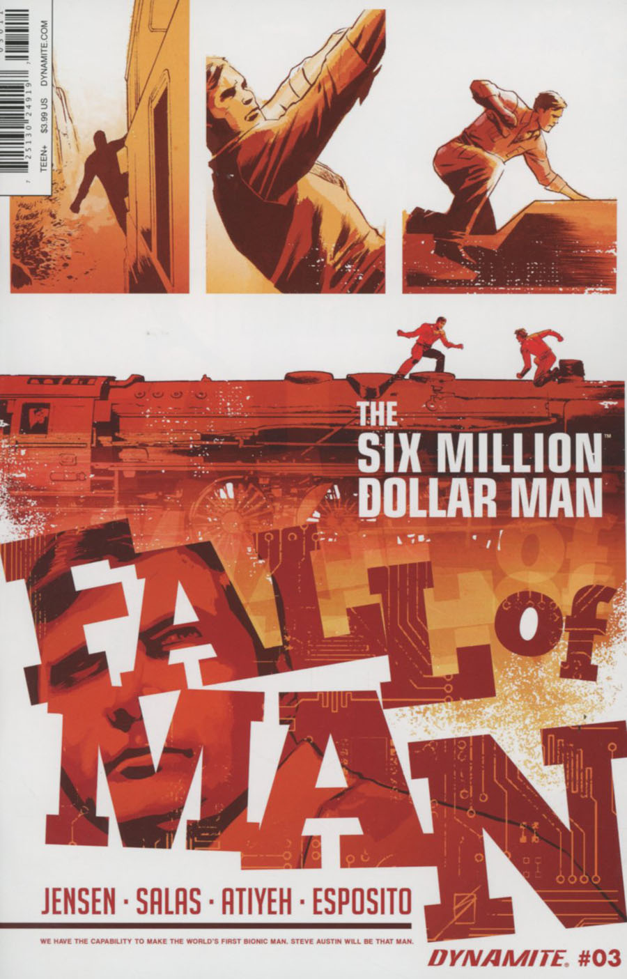 Six Million Dollar Man Fall Of Man #3