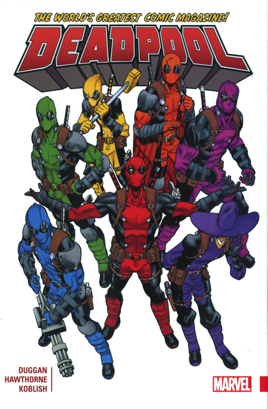 Deadpool Worlds Greatest Vol 1 HC