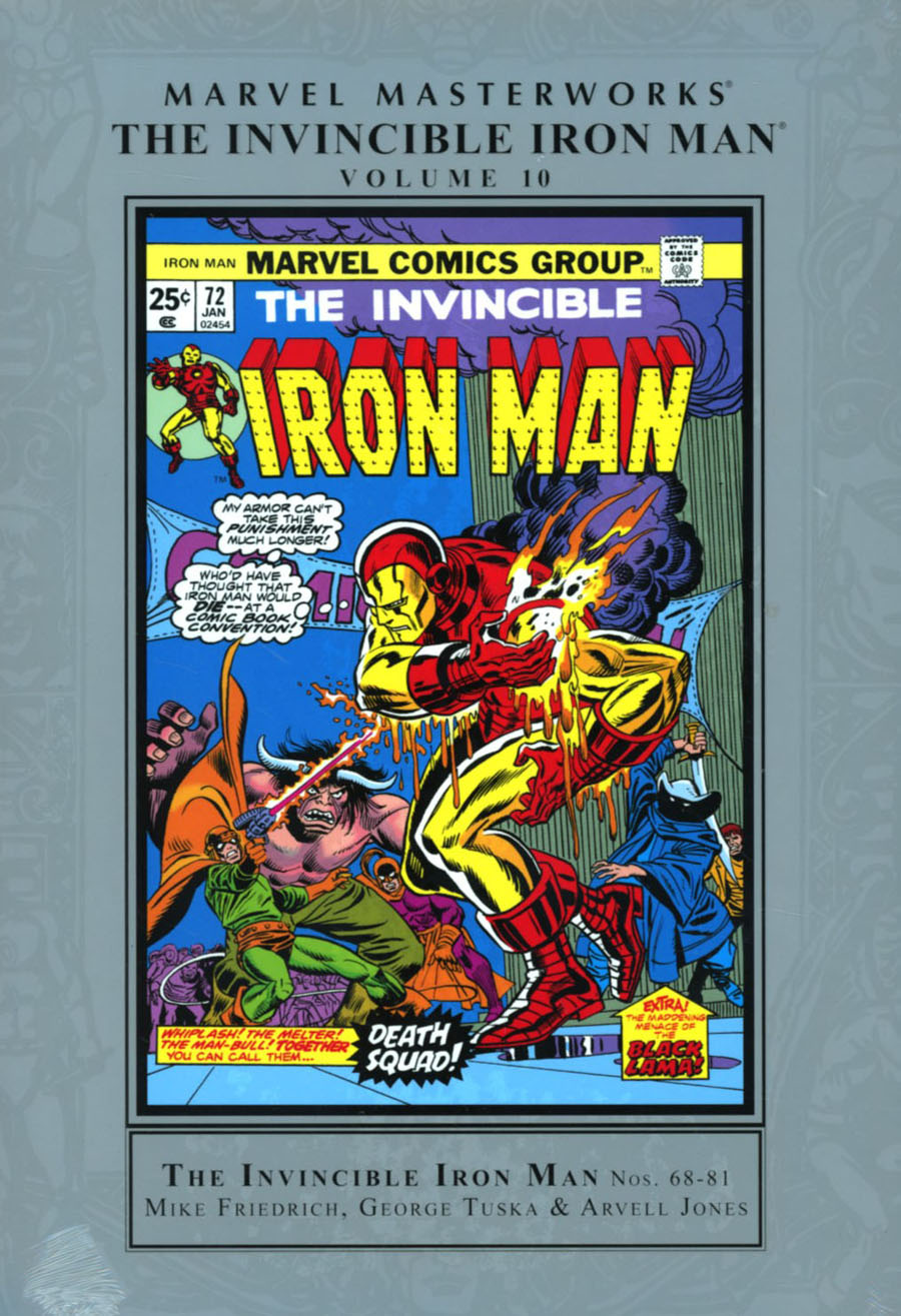 Marvel Masterworks Invincible Iron Man Vol 10 HC Regular Dust Jacket