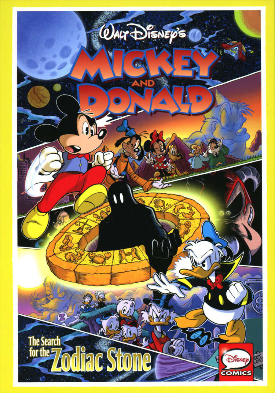 Walt Disneys Mickey And Donald Search For The Zodiac Stone HC