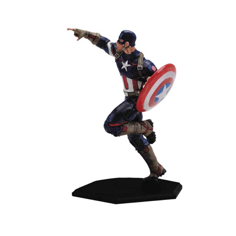 Avengers Age Of Ultron Metal Miniature Figure - Captain America