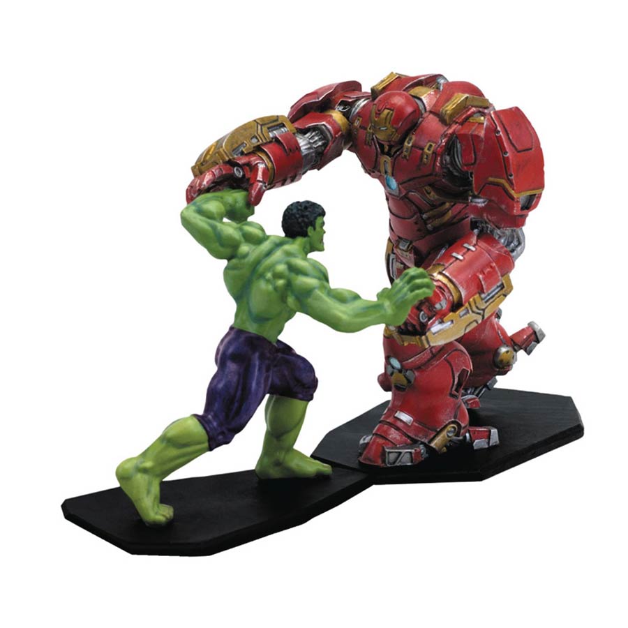 Avengers Age Of Ultron Hulk vs Hulkbuster Metal Mini Figure Set