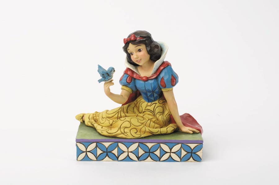 Disney Traditions Snow White With Bird Figurine