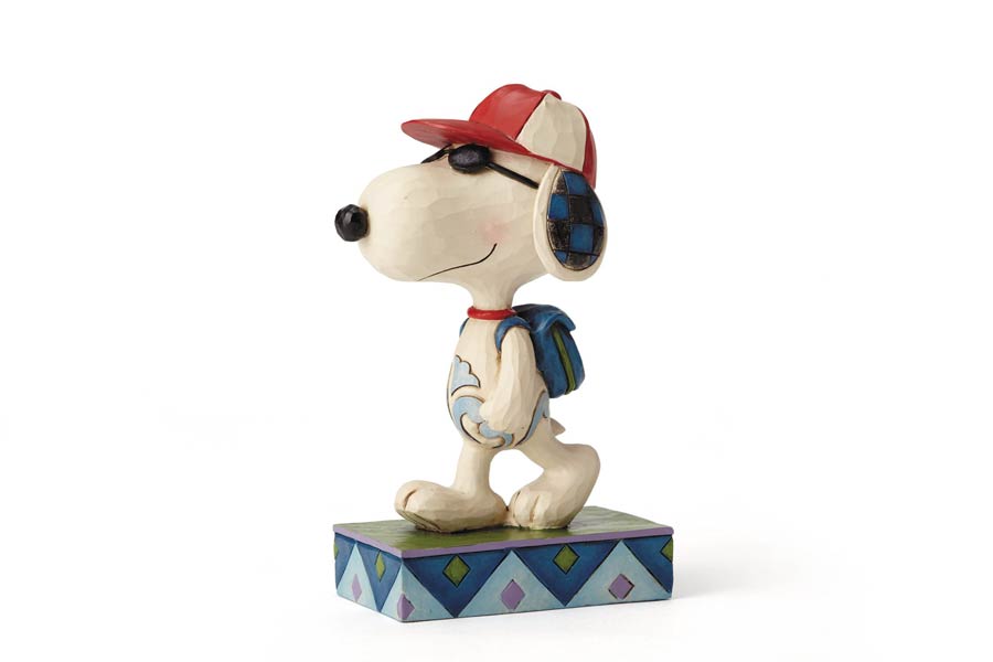 Peanuts By Jim Shore Joe Cool Student Snoopy Figurine