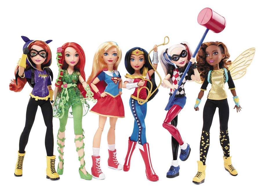 DC Super Hero Girls Core 12-Inch Doll Assortment Case