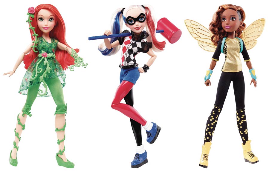 DC Super Hero Girls Non-Core 12-Inch Doll Assortment Case